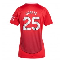 Manchester United Manuel Ugarte #25 Domáci Ženy futbalový dres 2024-25 Krátky Rukáv